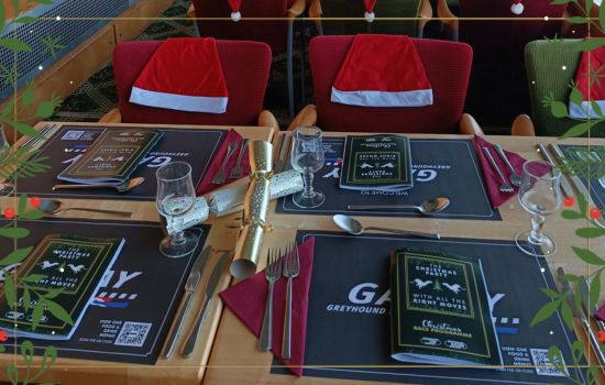 Galway Greyhound Stadium is the perfect Galway Christmas Party Venue. Dine in our restaurant with excellent views of the racing action on the track! Galway Greyhound Stadium is the perfect Galway Christmas Party Venue. Dine in our restaurant with excellent views of the racing action on the track!