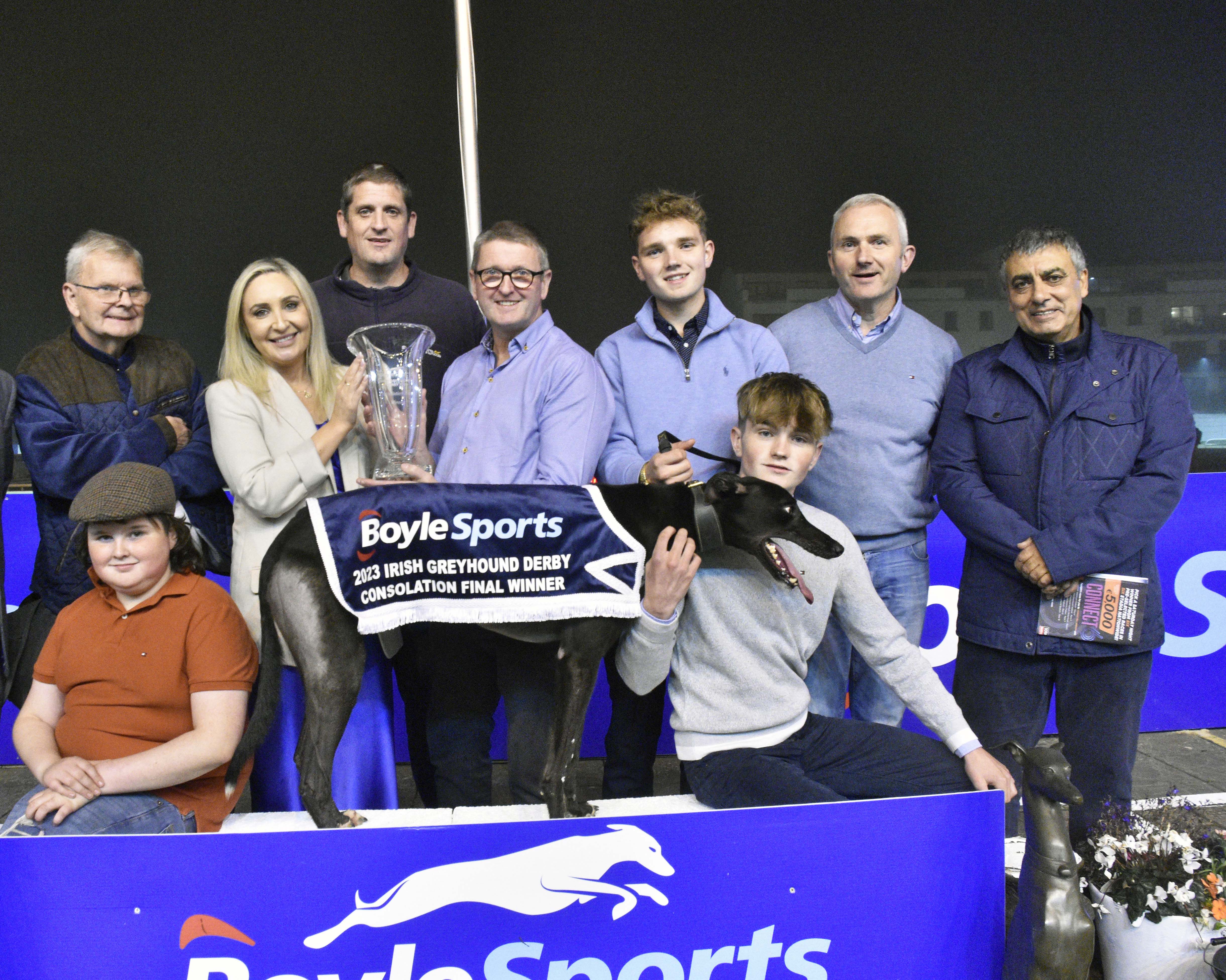 BoyleSports Irish Greyhound Derby Consolation 550  - Trinity Junior 🏆