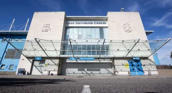 The entrance at Curraheen Park, Cork Greyhound Stadium
