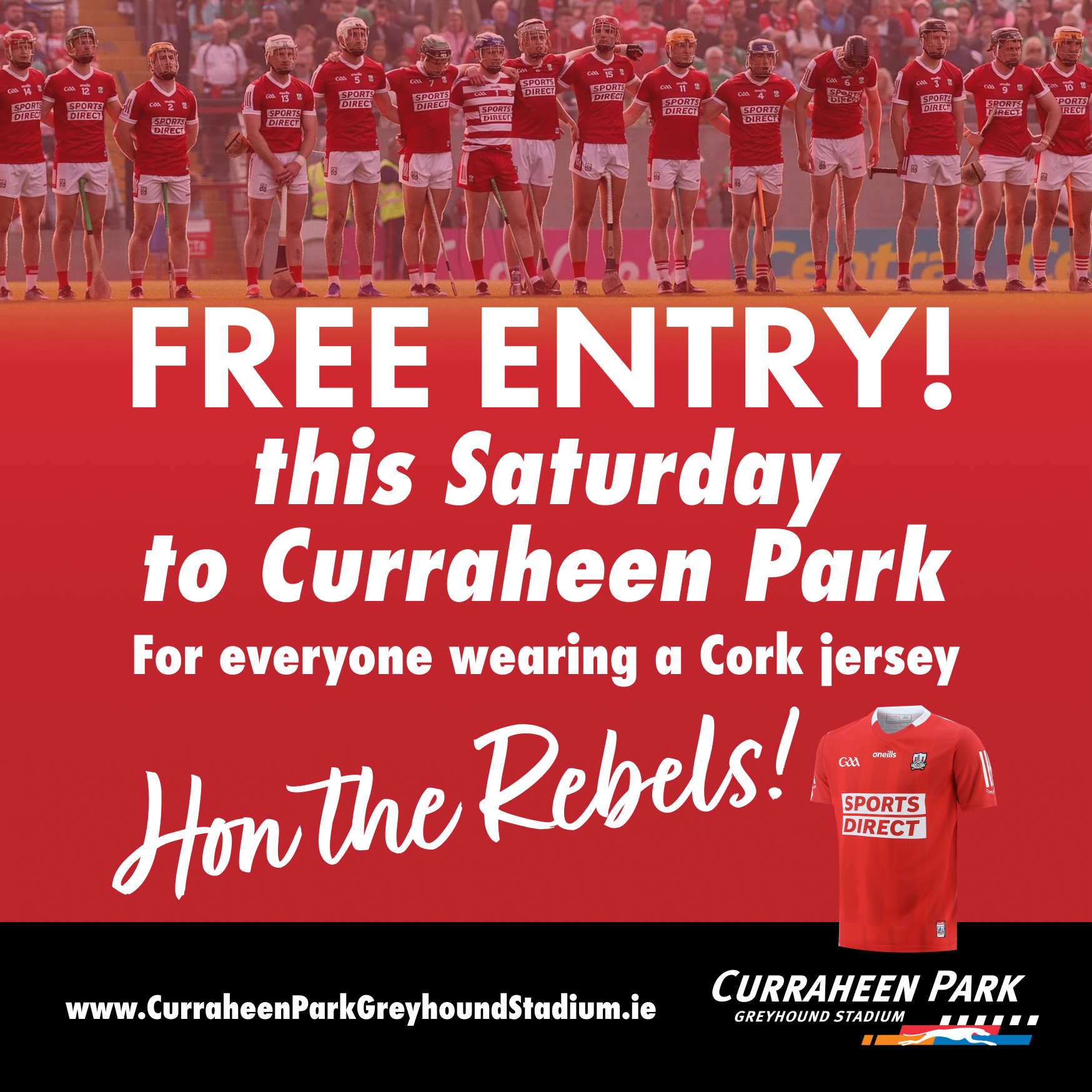 Curraheen Park All Ireland Final Free Admission