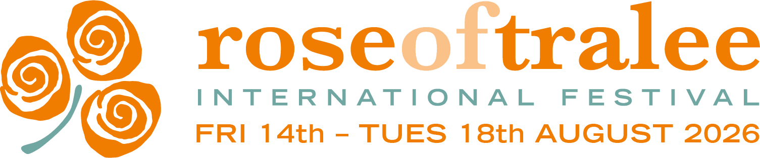 2026 Rose of Tralee International Festival Logo. The 2026 Rose of Tralee International Festival takes place in the Kerry town from Friday 14th August until Tuesday 18th August.