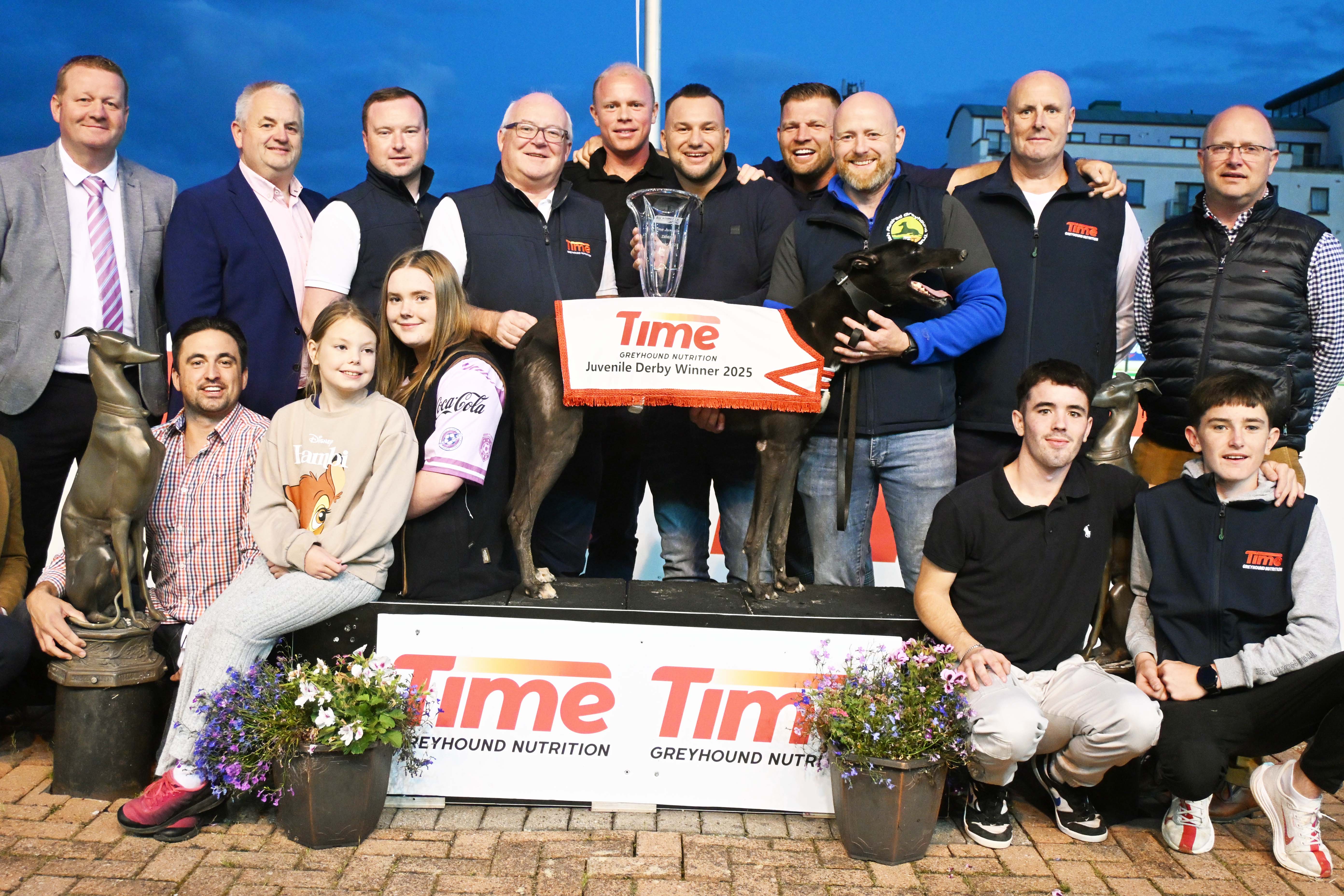 2025 Time Juvenile Derby Winner Getup The Boy. Owner Daniel Ornstein, <div style=